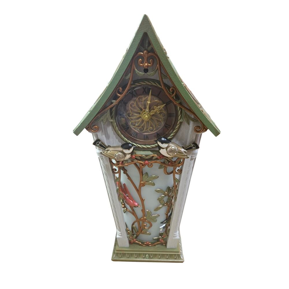 Hallmark 2020 Beauty of Birds Tabletop Musical Cuckoo Clock Magic